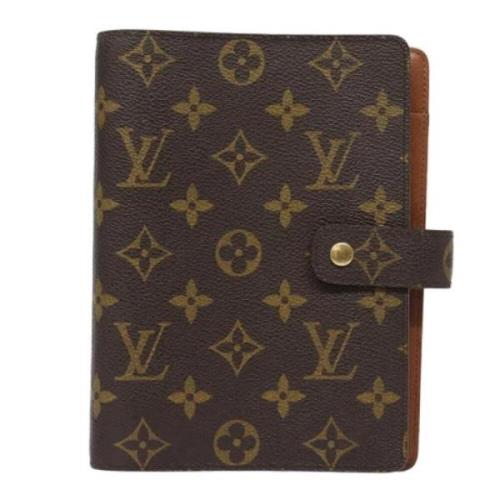 Pre-owned Canvas wallets Louis Vuitton Vintage , Brown , Dames