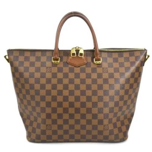 Pre-owned Canvas louis-vuitton-bags Louis Vuitton Vintage , Brown , Da...