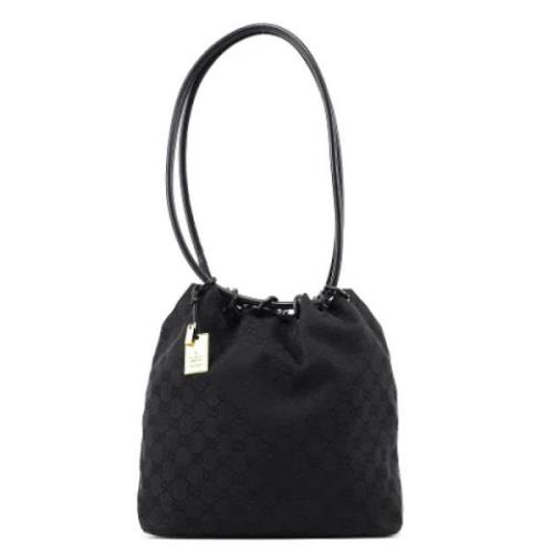 Pre-owned Cotton gucci-bags Gucci Vintage , Black , Dames