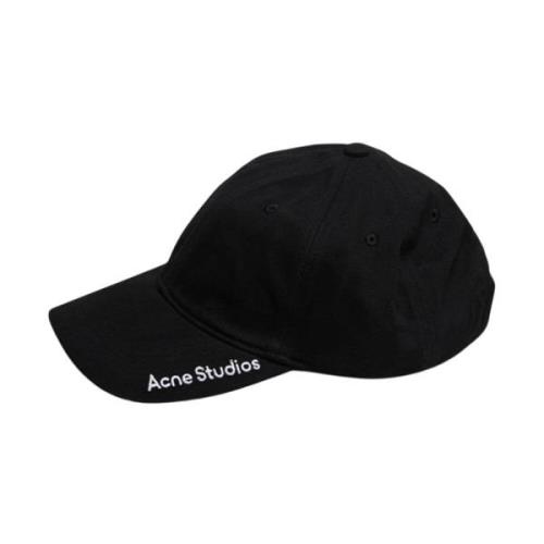 Zwarte Stijlvolle Hoed Acne Studios , Black , Dames