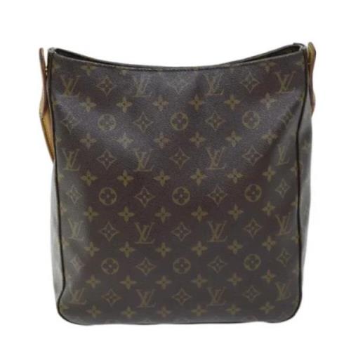 Pre-owned Canvas louis-vuitton-bags Louis Vuitton Vintage , Brown , Da...