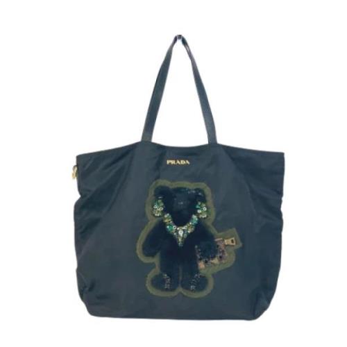 Pre-owned Fabric prada-bags Prada Vintage , Black , Dames