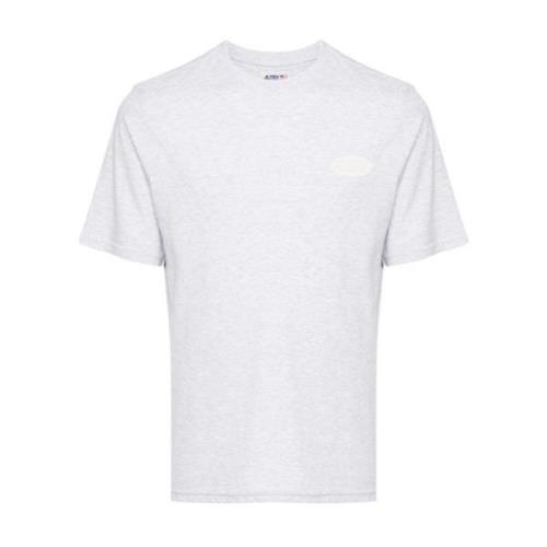 Logo Print T-shirt Autry , Gray , Heren