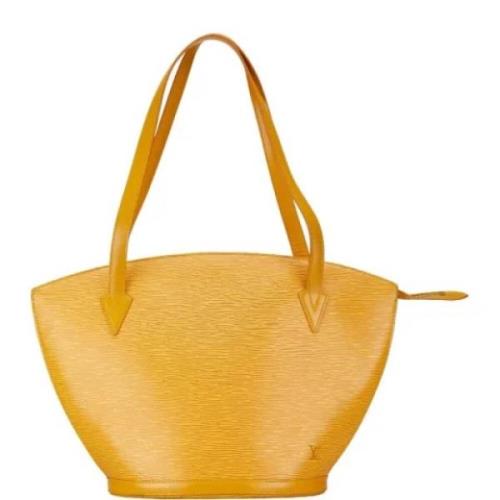 Pre-owned Leather louis-vuitton-bags Louis Vuitton Vintage , Yellow , ...