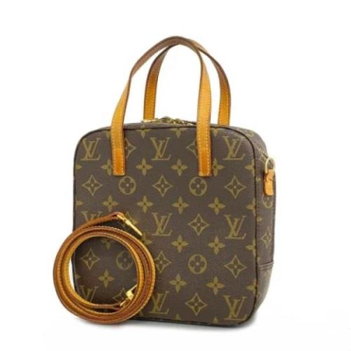 Pre-owned Fabric louis-vuitton-bags Louis Vuitton Vintage , Brown , Da...