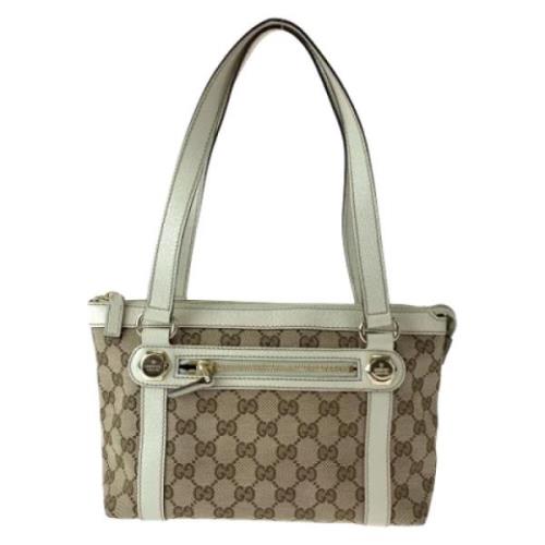 Pre-owned Canvas gucci-bags Gucci Vintage , Brown , Dames