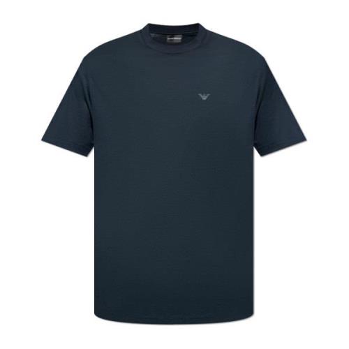 T-shirt met ronde halslijn Emporio Armani , Blue , Heren