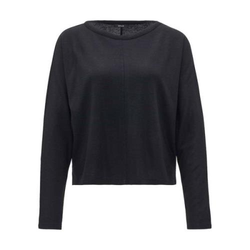 Korte Mouw Top Simpla Opus , Black , Dames