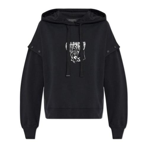 Sweatshirt Inksnts Amphia AllSaints , Black , Dames