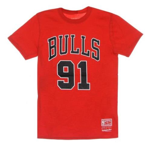 Chicago Bulls Last Dance Tee Mitchell & Ness , Red , Heren