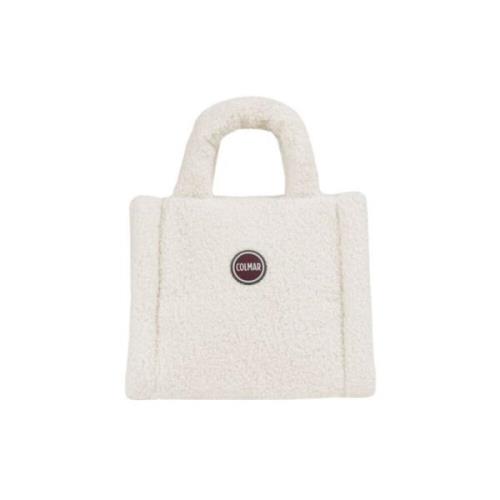 Imitatiebont Mini Shopper Tas Colmar , White , Dames