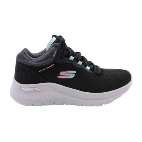 Quiche Sneaker voor een stijlvolle uitstraling Skechers , Black , Dame...