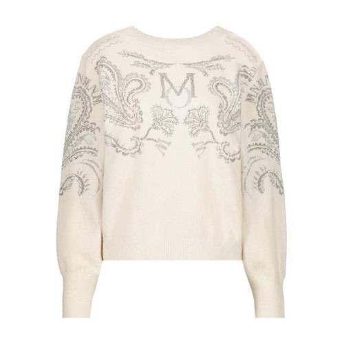 Stijlvolle Pullover Sweater Monari , Beige , Dames