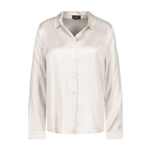 Lange Mouw Blouse Monari , Beige , Dames