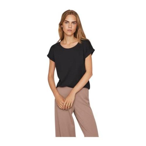 Dreamers T-shirt met korte mouwen voor vrouwen Vila , Black , Dames