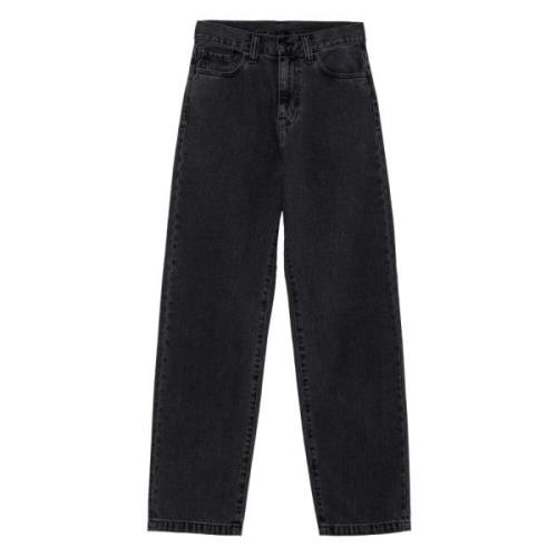 Casual Cargo Broek Carhartt Wip , Black , Heren