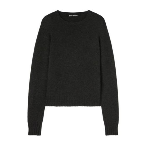 Grijze Sweatshirt Aw24 Herenmode Palm Angels , Gray , Heren