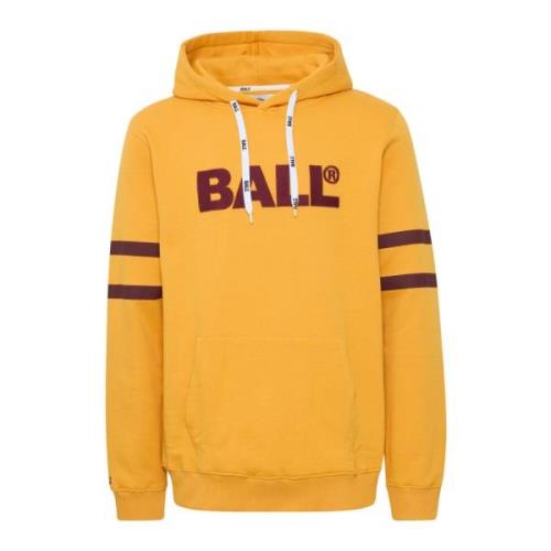 Sportieve Hoodie Sweatshirt Maple Ball , Yellow , Dames