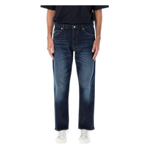 Klassieke Denim Jeans Blauw Emporio Armani , Blue , Heren