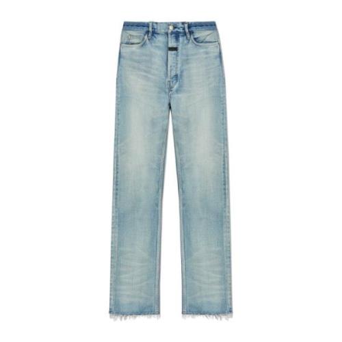 Jeans met logo Fear Of God , Blue , Heren