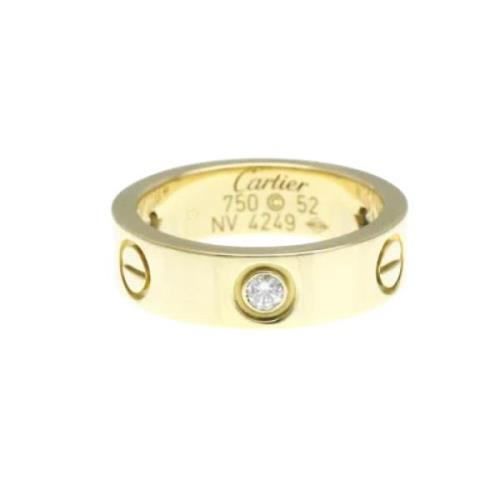 Pre-owned Yellow Gold rings Cartier Vintage , Yellow , Dames