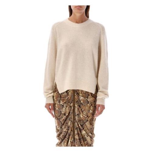 Beige Gebreide Lylia Sweater Aw24 Isabel Marant , Beige , Dames