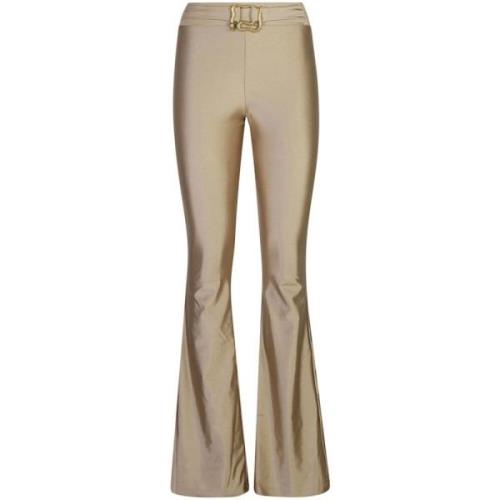 Beige Leggings voor Vrouwen Aw24 Just Cavalli , Beige , Dames