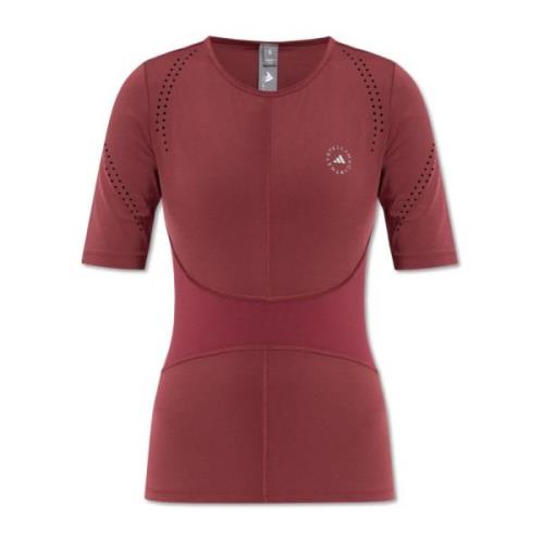 Trainingstop met logo Adidas by Stella McCartney , Red , Dames