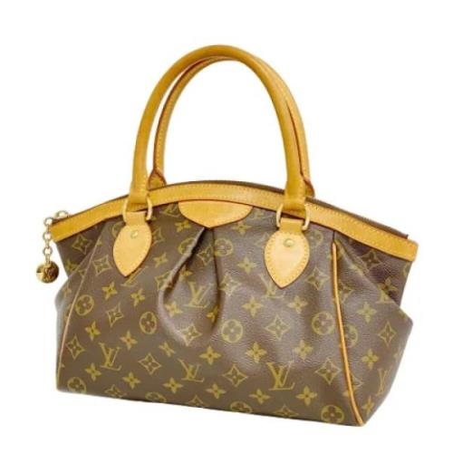 Pre-owned Canvas louis-vuitton-bags Louis Vuitton Vintage , Brown , Da...