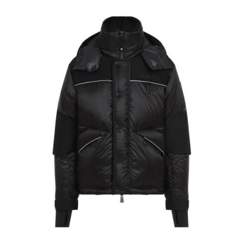 Zwarte Albiez Jas voor Mannen Moncler , Black , Heren