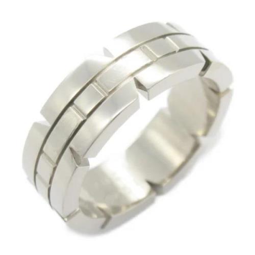 Pre-owned White Gold rings Cartier Vintage , Gray , Dames