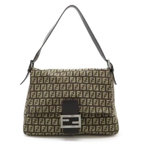 Pre-owned Nylon fendi-bags Fendi Vintage , Brown , Dames