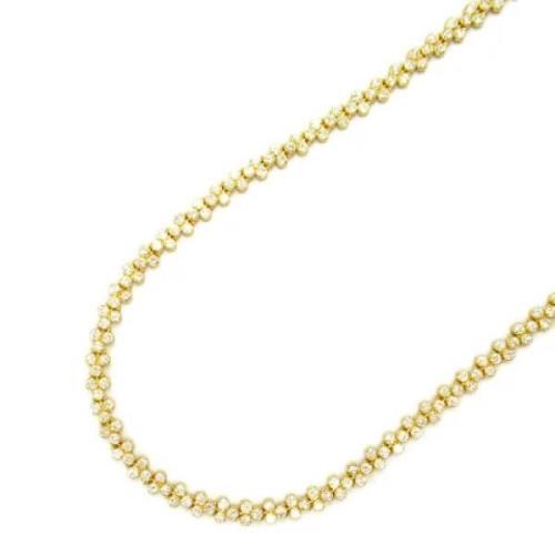 Pre-owned Pearl necklaces Cartier Vintage , Yellow , Dames