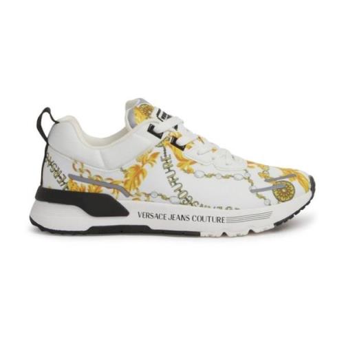 Witte Sneakers voor Mannen Aw24 Versace Jeans Couture , White , Heren