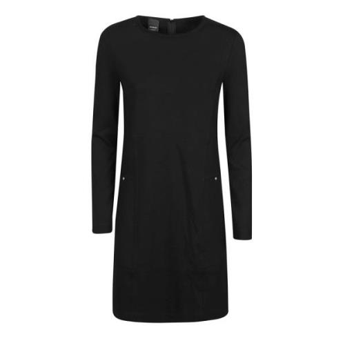 Mode Jurk Wasmiddel Pinko , Black , Dames