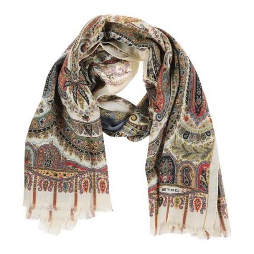 Bohemian Stijl Sjaal Etro , Multicolor , Dames