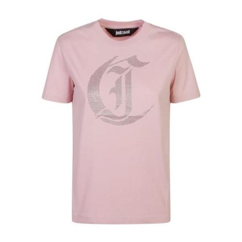 Roze T-shirts & Polo's voor vrouwen Just Cavalli , Pink , Dames