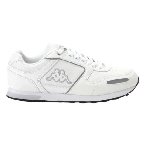 Grijs Logo - Wit Kappa , White , Heren