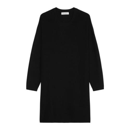 Gebreide jurk oversized Marc O'Polo , Black , Dames