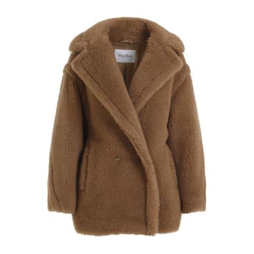 Korte Drama Teddy Jas Kameel Max Mara , Brown , Dames