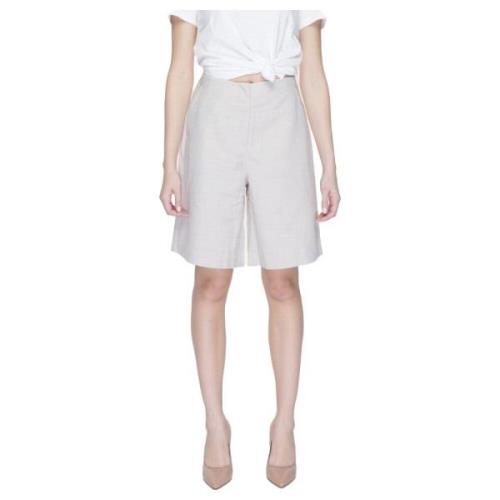 Stijlvolle Grijze Dames Shorts Vero Moda , Gray , Dames