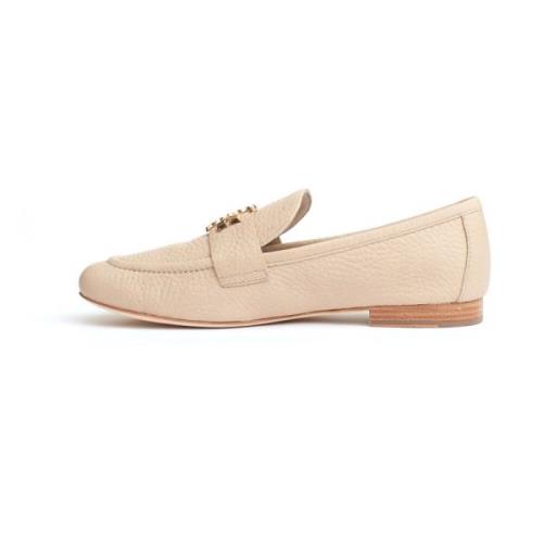 Beige Loafer Schoenen voor Vrouwen Tory Burch , Beige , Dames