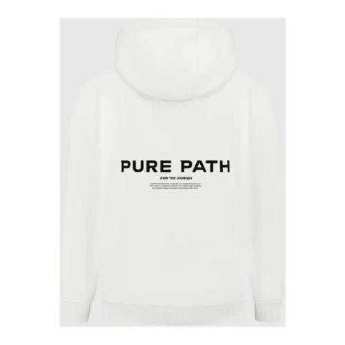 Signature Hoodie Heren Off-White Pure Path , White , Heren