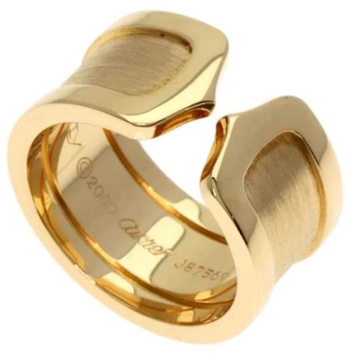 Pre-owned Yellow Gold rings Cartier Vintage , Yellow , Dames