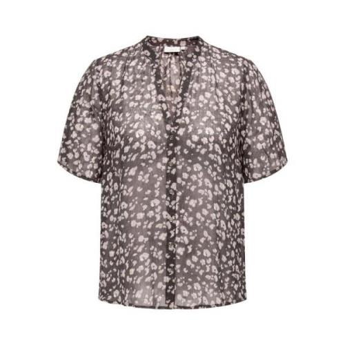 Luipaardprint Shirt Pinecone/Cowgirl Leo Only Carmakoma , Multicolor ,...