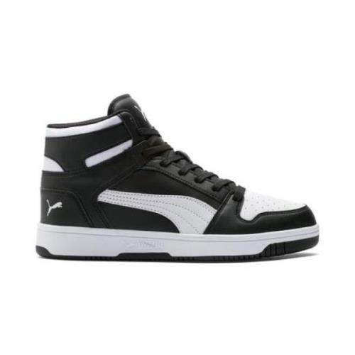 Rebound Zwart/Wit Sneakers Puma , Black , Heren