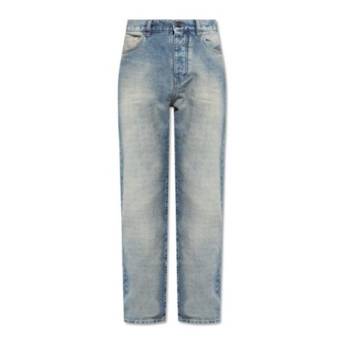 Jeans met vintage effect Amiri , Blue , Heren