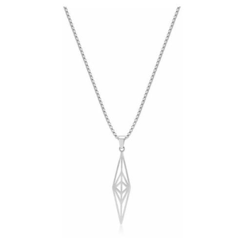 Nialaya X Oscar Akermo: Silver Elysium Necklace Nialaya , Gray , Heren