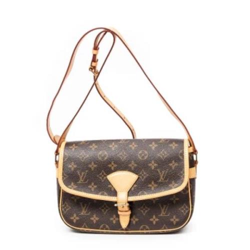 Pre-owned Canvas louis-vuitton-bags Louis Vuitton Vintage , Brown , Da...