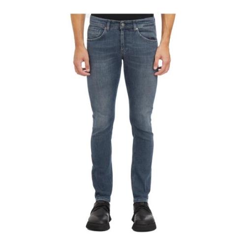 Denim Broek Model George Dondup , Blue , Heren